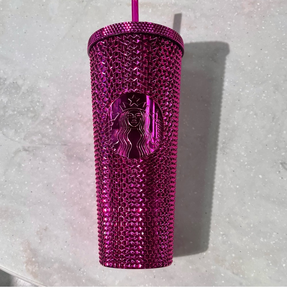 Starbucks Pink Studded Tumbler Cup